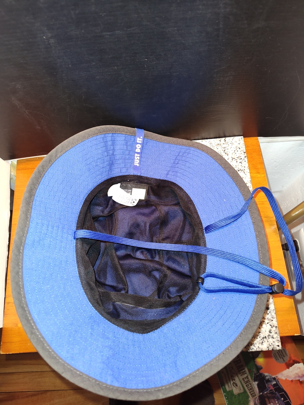 University of Dubuque Spartans Boonie Performance Bucket Hat. Nike. - Picture 10 of 15